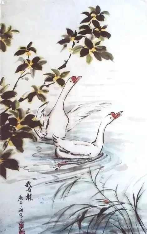 读城〕用岁月品读《咏鹅》_曲项_古诗_诗句