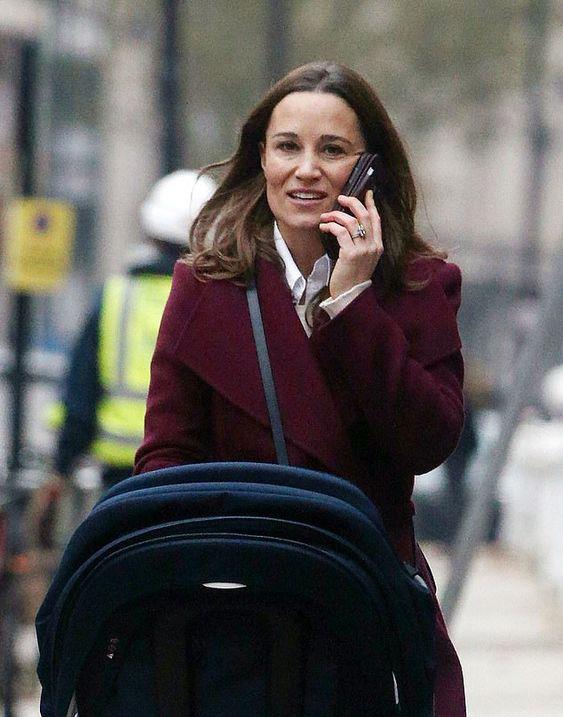 凯特妹妹"遛娃"真低调!