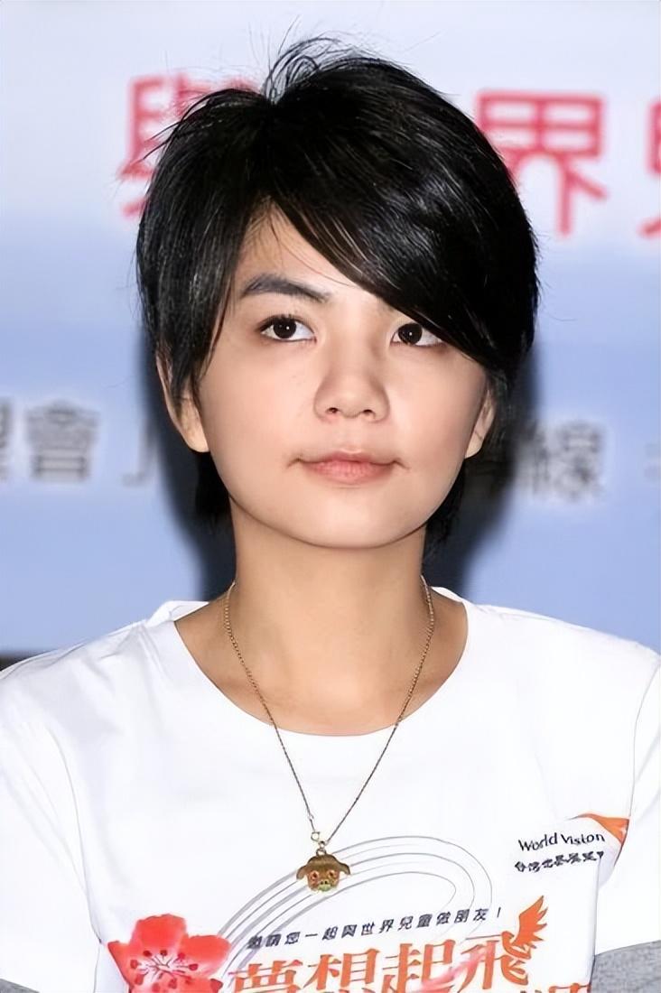 再次回到屏幕前,陈嘉桦变化很大.他不再是以前的假小子了.