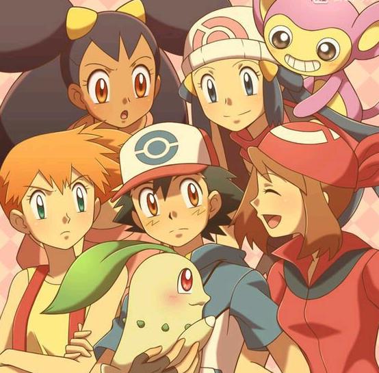 宝可梦超时代里的女主小瑶,华丽大赛的美少女,很久没有看到她了,大家