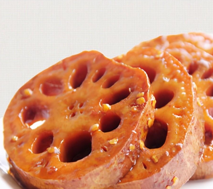 滋补香辣卤藕制作工艺_重量_进行_处理