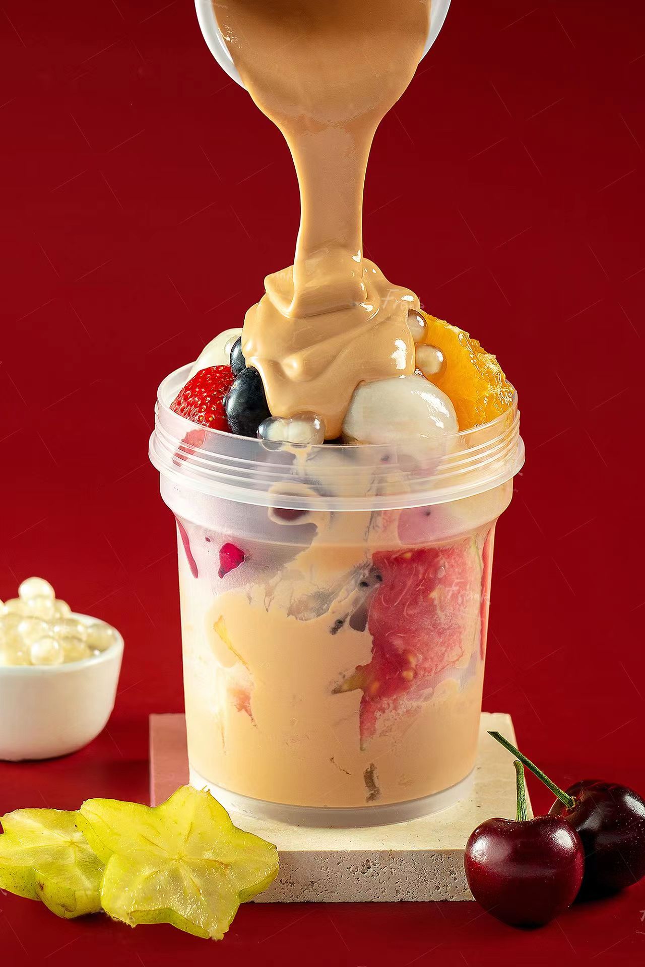 现在开一家果然嗨拉丝酸奶水果捞靠谱吗?_创业_利润_食用