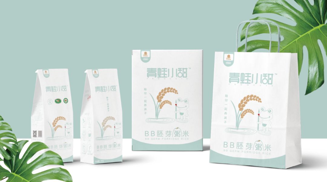 lengadesign丨北大荒集团—bb胚芽粥米包装设计