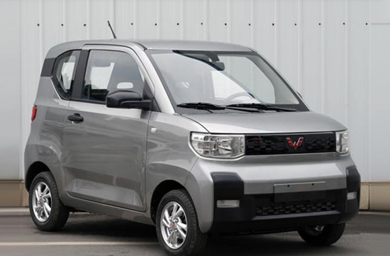 五菱小车再次亮相,启用英文车标!不到3米配四个座椅_搜狐汽车_搜狐网