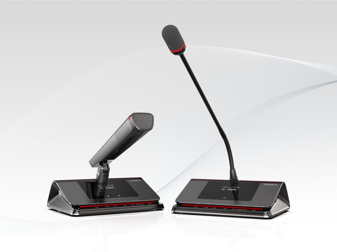 hcs-5390系列数字红外无线会议麦克风1参展新品1月31日,深圳市台电