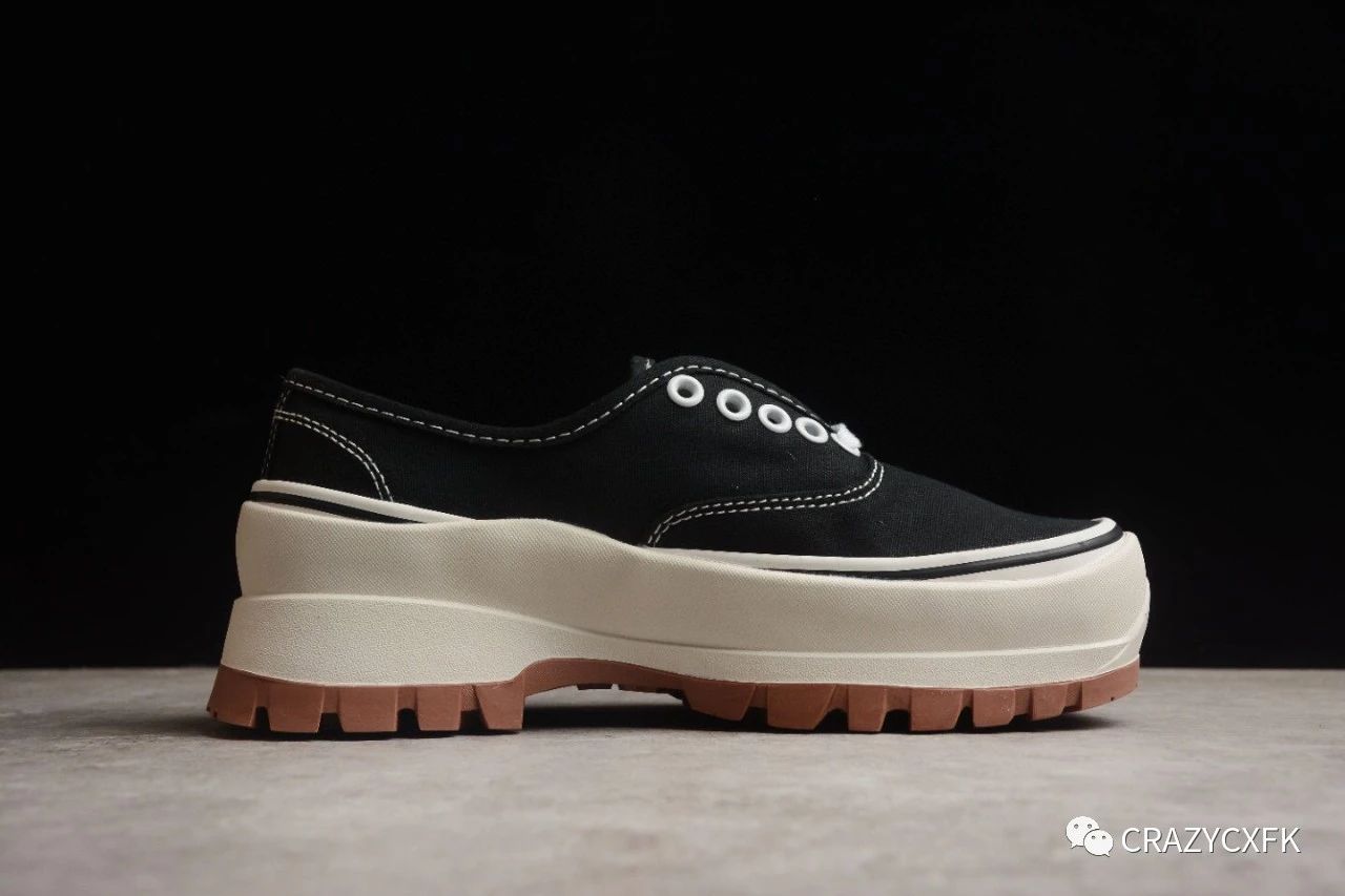 万斯联名 vans authentic vibram dx 安纳海姆增高帆布鞋_厚底_潮流