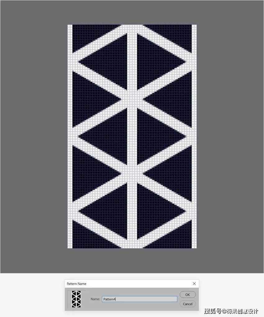 ps软件学习,制作网格图案效果_步骤_工具栏_形状