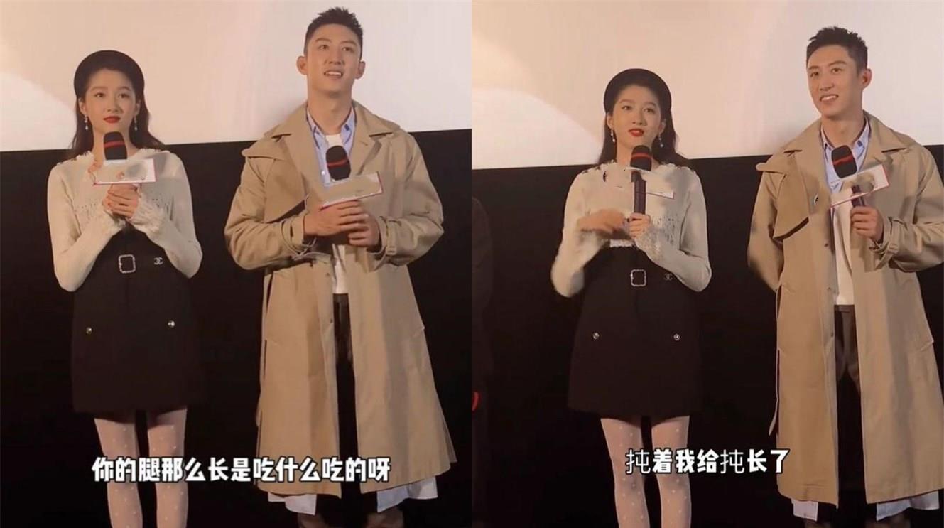 180的佟大为撞上她都矮半截,网友:鹿晗咋办_身高_电影_穿着