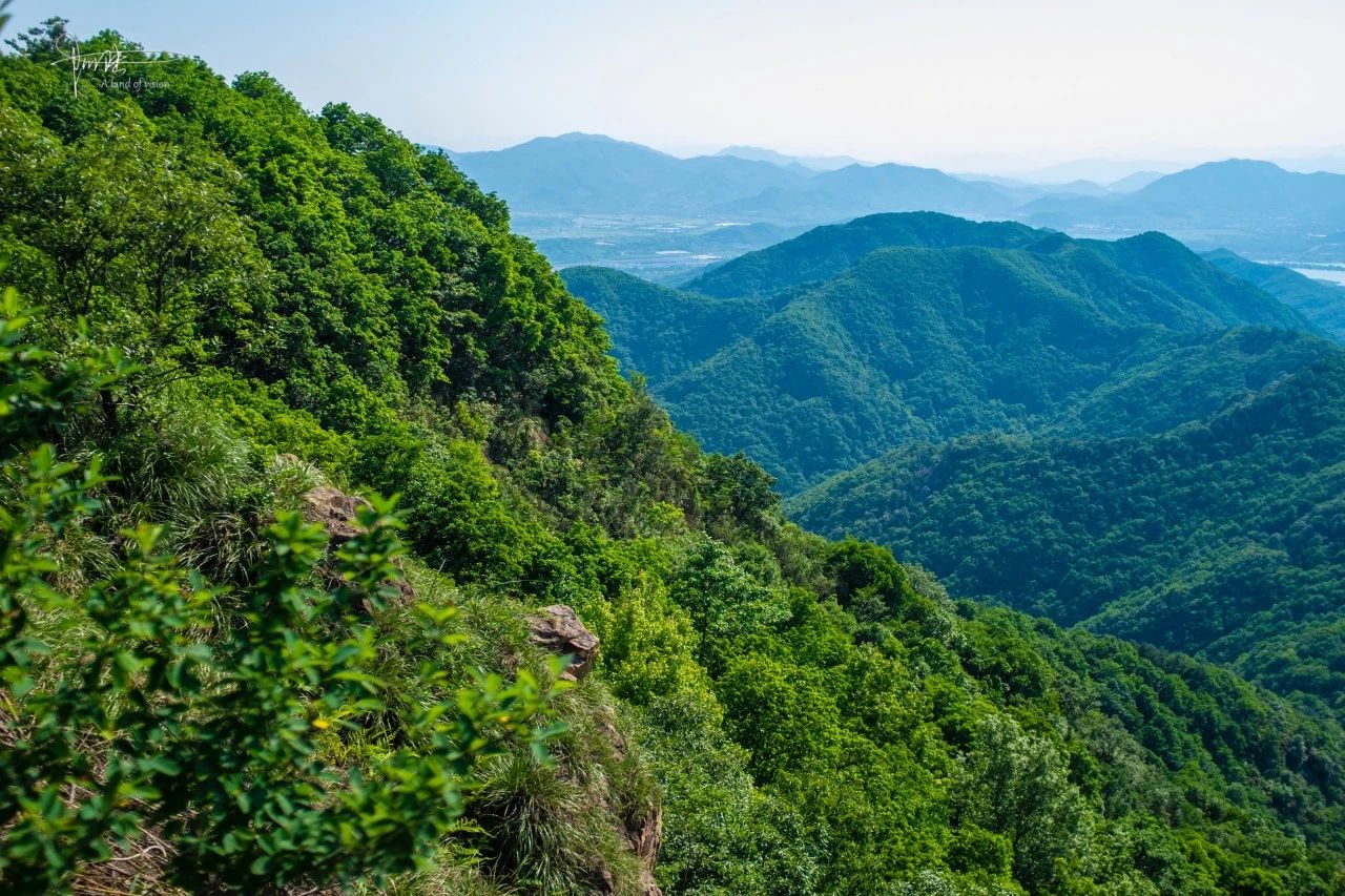 萝岩山海拔300多米,在当地有岱宗之誉,山顶古寺从元代