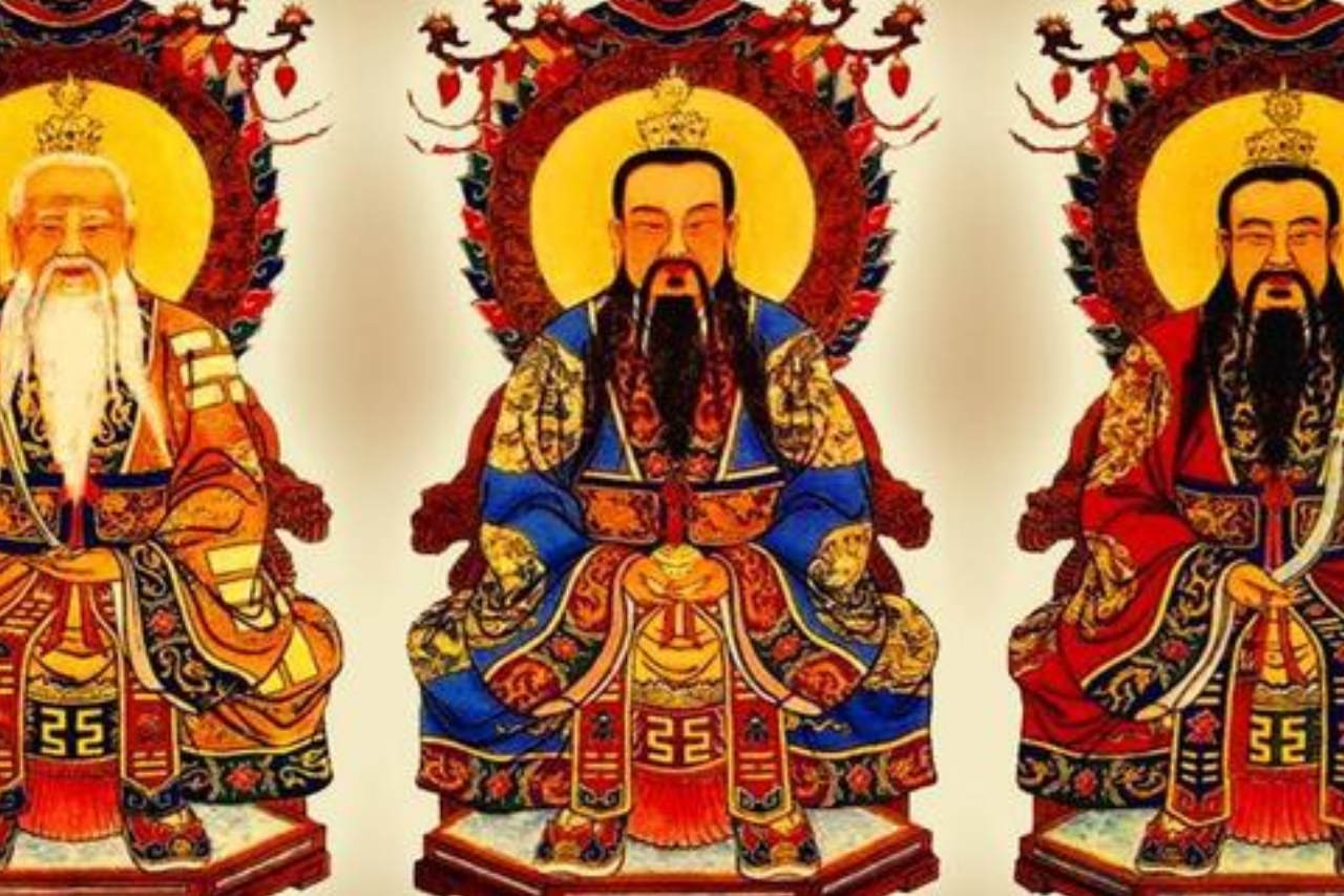 封神：为什么通天教主在道家三圣中最弱？_元始天尊_灵宝道_诛仙