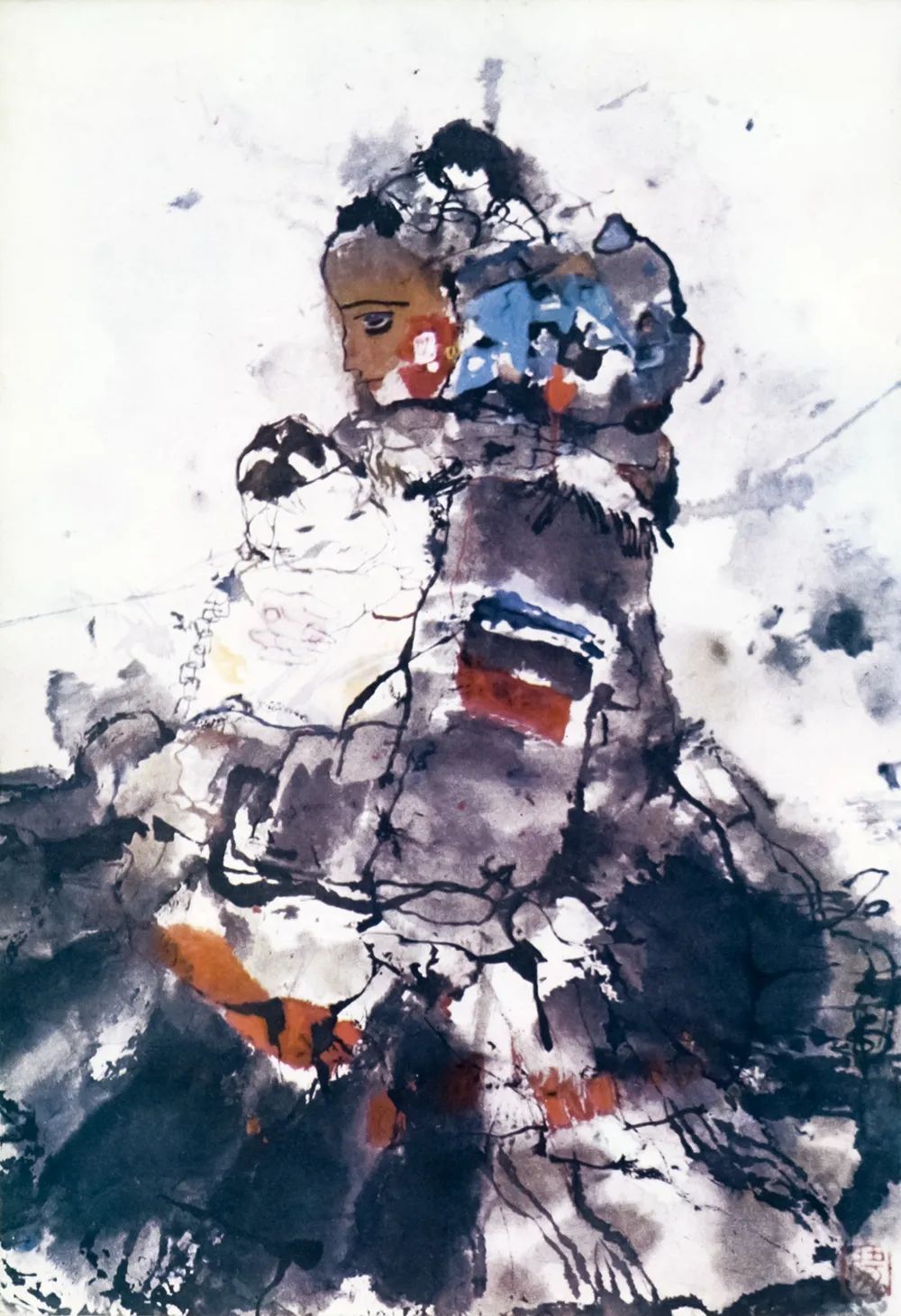 石虎八〇画选 | 回顾_人物画_绘画_作品