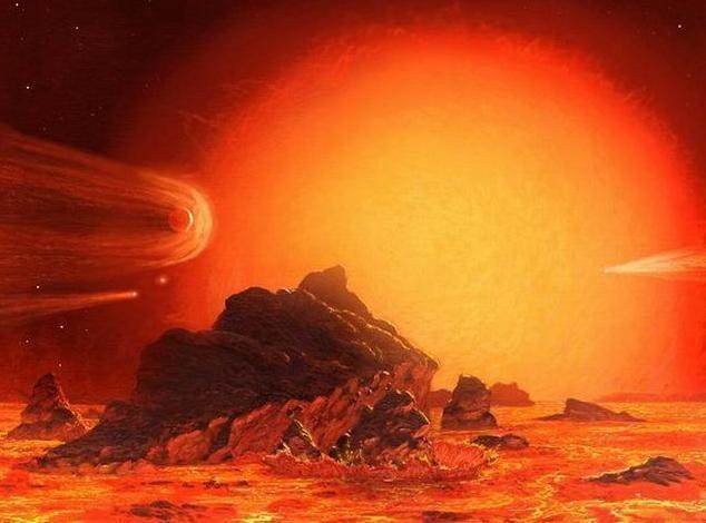 金星内部遍布10万座火山,岩浆散布满地,令人望而生畏_地球_行星_太阳