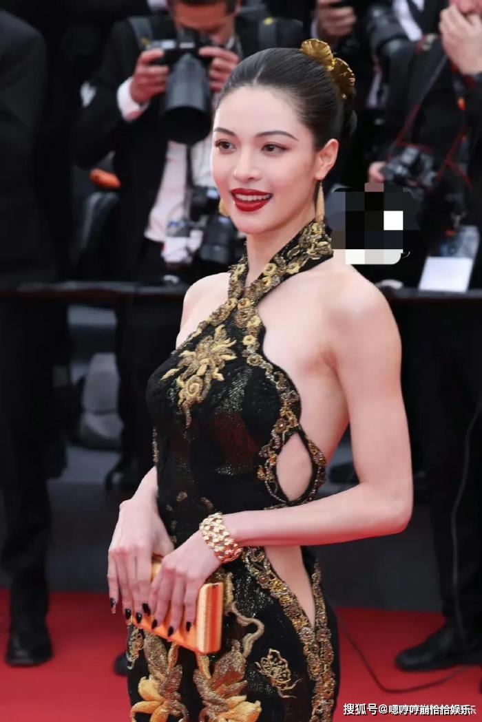 没想到,这次戛纳红毯最令人惊喜的是钟楚曦!_网友_旗袍_什么