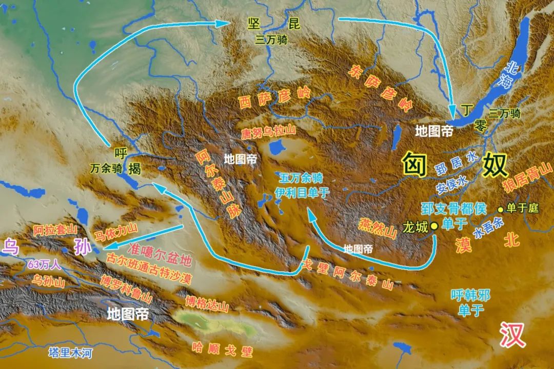 北匈奴为何西迁?_单于_呼揭_乌孙
