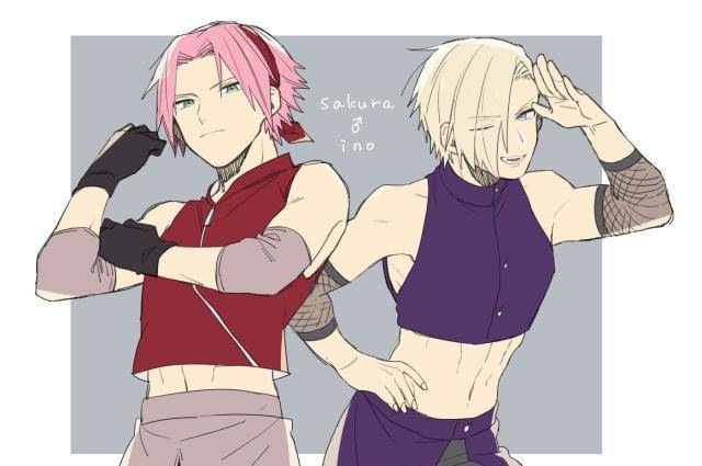 小便是闺蜜的她们一直在互相竞争,甚至还为了追求男神佐助而大打出手