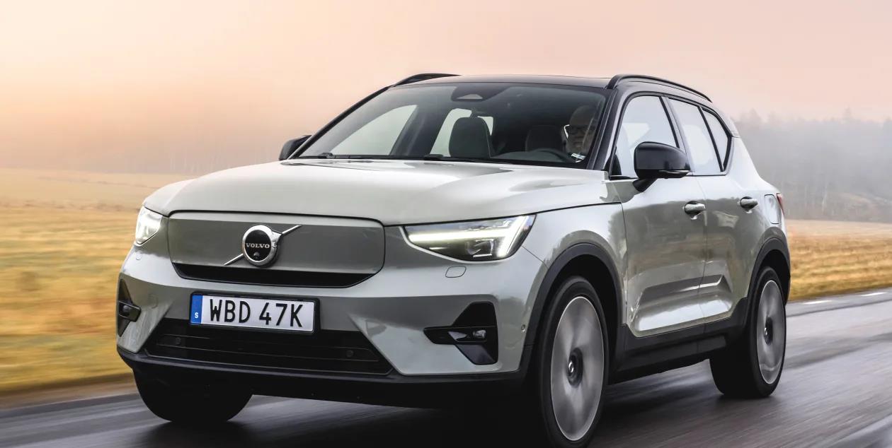 换装后驱布局续航里程提升,新款沃尔沃xc40纯电动版实拍图发布_搜狐