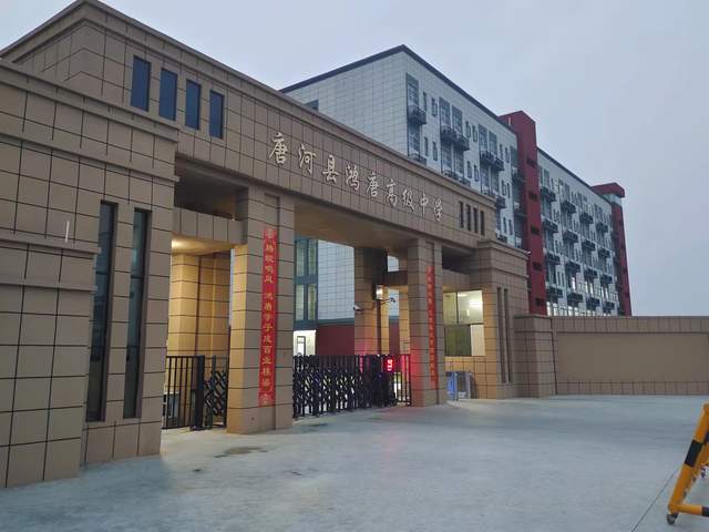 唐河县鸿唐高级中学图片