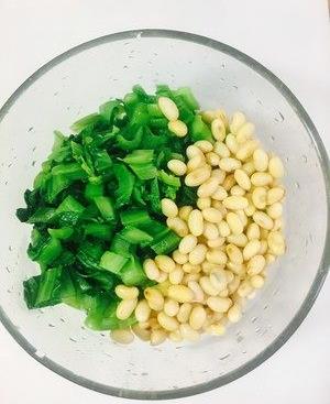 芥菜拌黄豆,可以提神醒脑,解除疲劳的作用!_枸杞_白糖_维生素