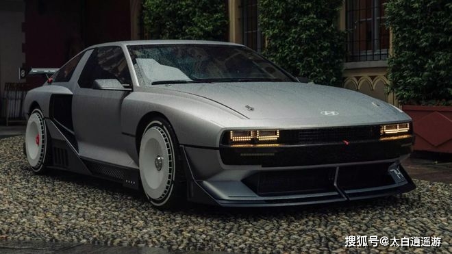 现代 N Vision 74 概念车在埃斯特别墅展出_搜狐汽车_搜狐网
