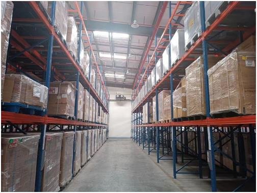 中林绿适服务上海裕强大新华物流恒温仓库海尔中央空调项目_仓储_专业