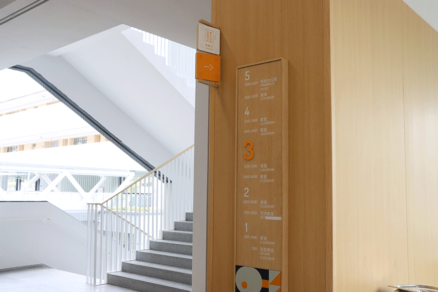 柯赛分享:学校校园导视系统规划设计的思路有哪些?_标识_信息_整体