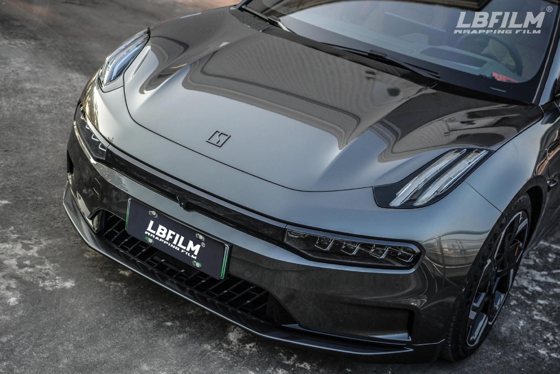 颜色lb品牌液态金属深邃灰可以试试这款如果你的车是极氪,想贴沉稳的