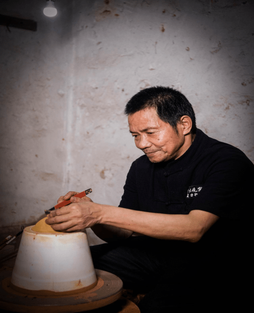 建盏匠人,帝王花釉面创始人 ——金长兴_研究_工作_小时候