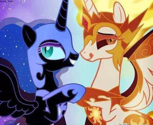 《小马宝莉》中的月亮公主独家专访_紫悦和_姐姐_梦魇