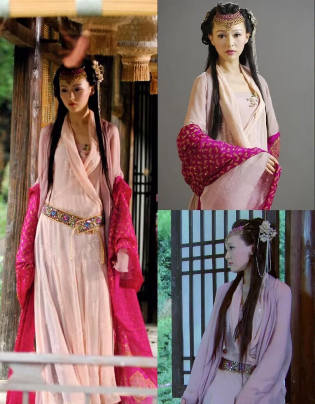 唐嫣在《仙剑3》的紫萱造型,真的惊艳了我很多年_衣裙_气质_形象