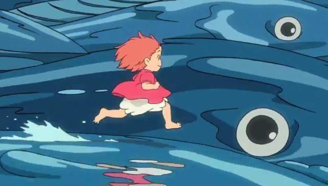 当然,也应该像波妞一样,一旦认定了方向,就要不停奔跑,付出多大努力