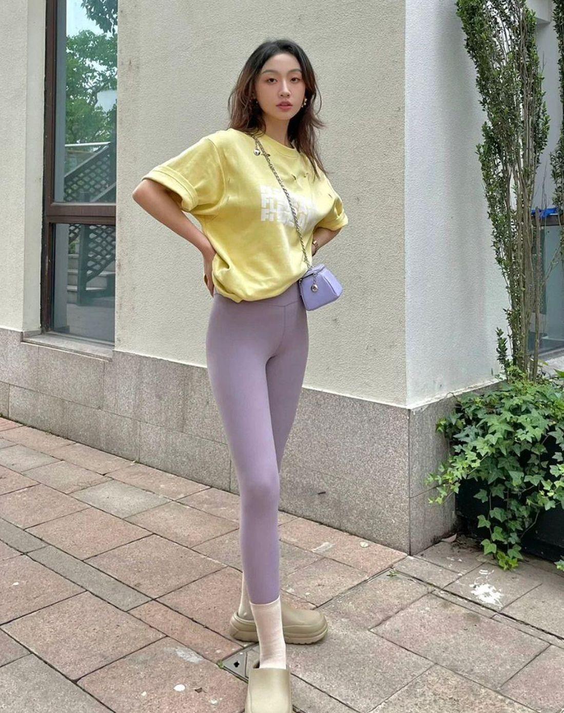 女人穿鲨鱼裤时,尽量少犯这3个"错误",不然卡裆,显胖很尴尬_造型_效果