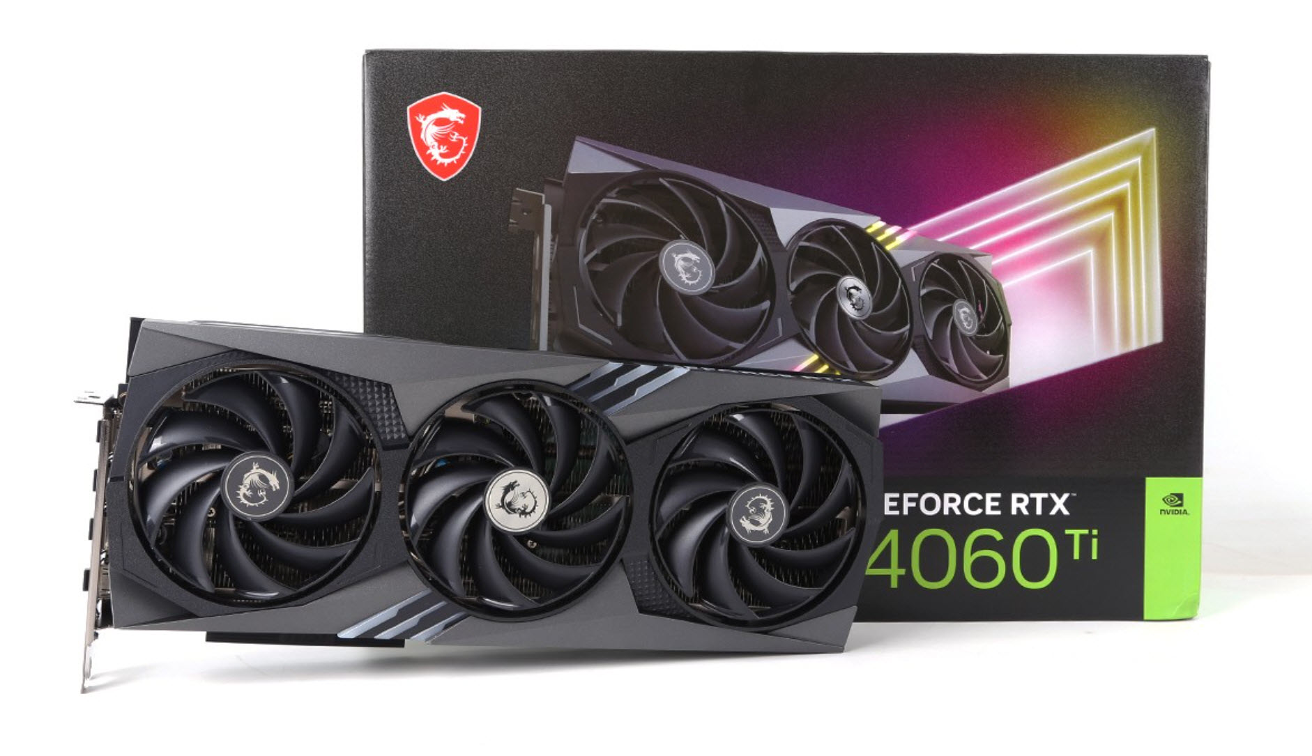 评测】3060Ti被秒杀！微星GeForce RTX 4060Ti魔龙显卡评测_散热_核心_设计