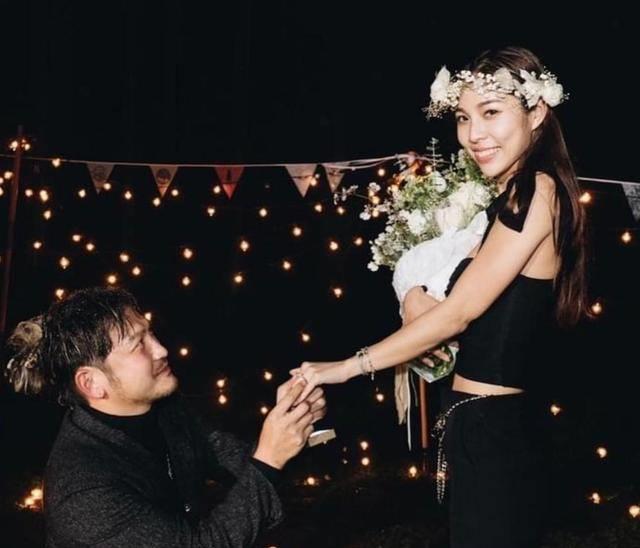 38岁男星林柏升官宣结婚,求婚成功仅三天,吴宗宪为爱徒送祝福_女友