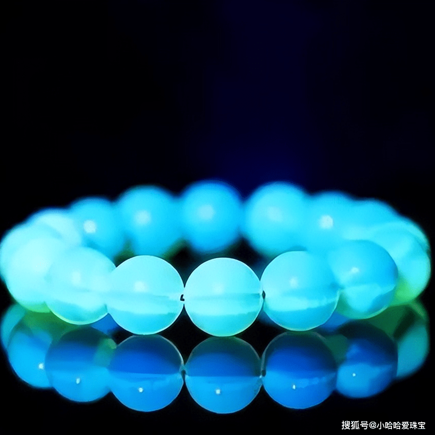 用紫光灯区分琥珀,松香和柯巴脂,你知道吗?_反应_荧光_蓝珀