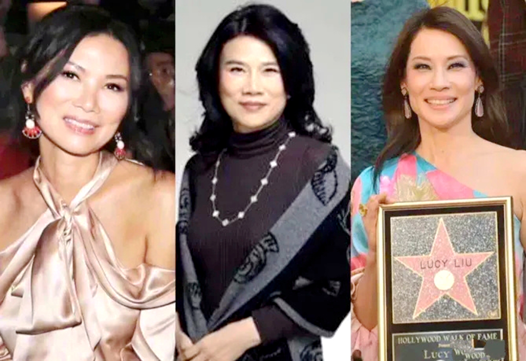 郭晶晶现身国外奢侈品店,穿牛仔搭配白色t恤,脸型和董明珠超像_网友