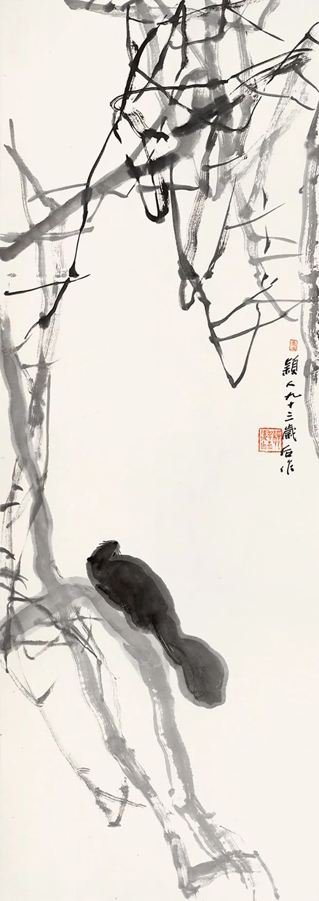 朱颖人 / 飞花令 2023 · 中国花鸟画名家学术邀请展_笔墨_cm_纸本