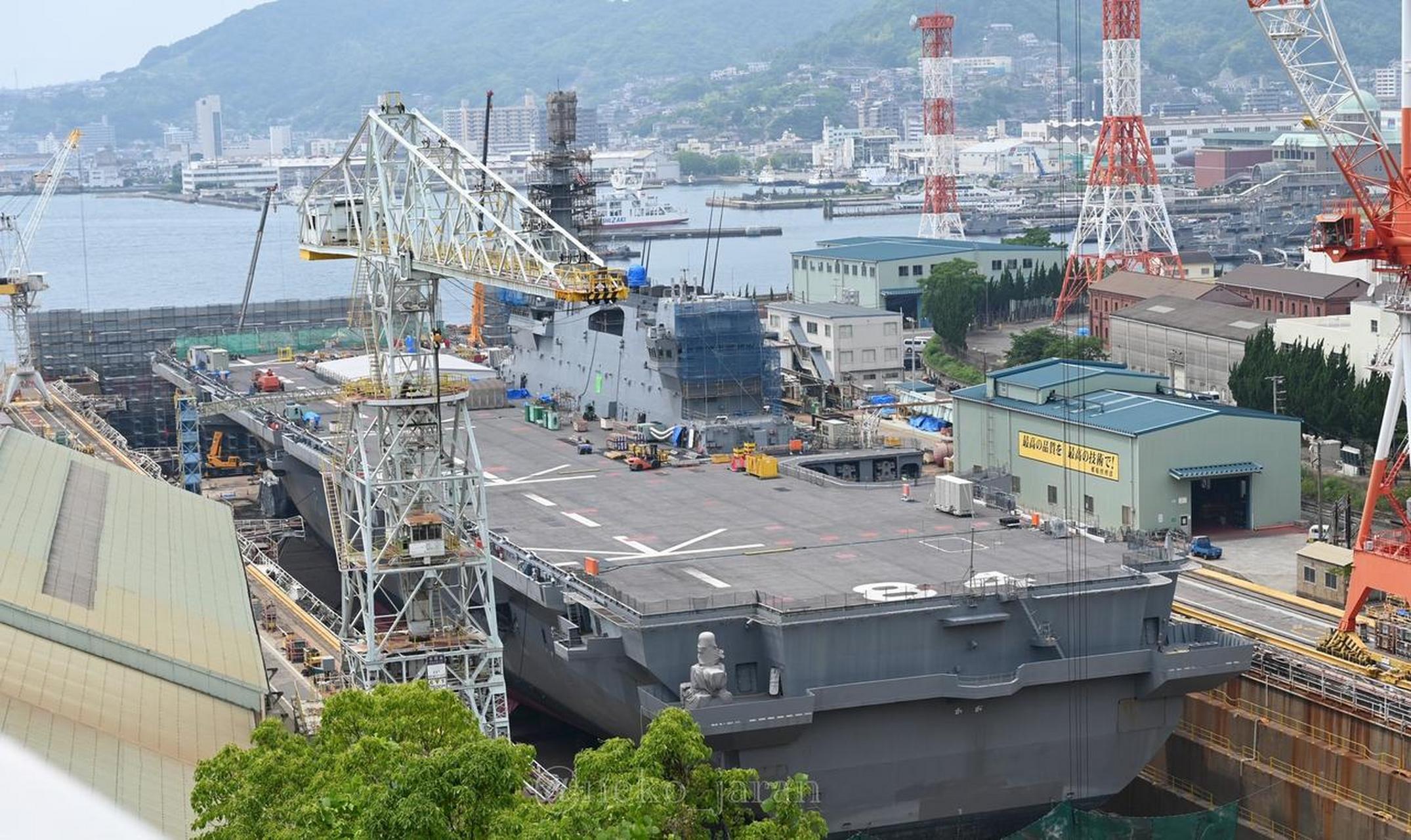 在2006年,日本着手建造了引人注目的"日向"级