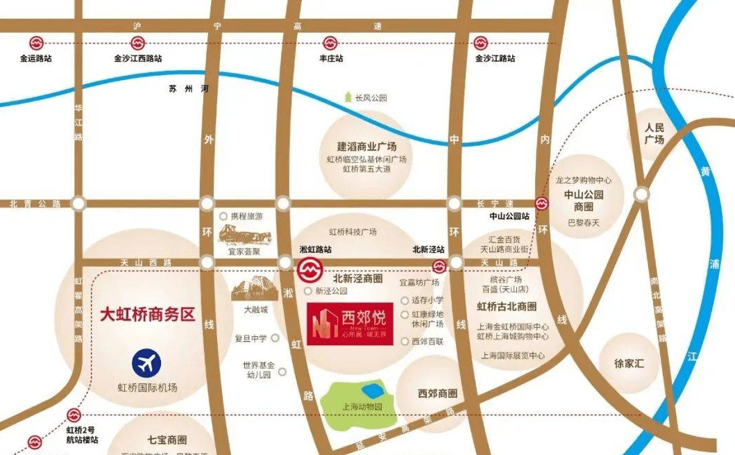 上海长宁纽棠西郊悦地址上海市长宁区淞虹路670号_电话_户型_公园