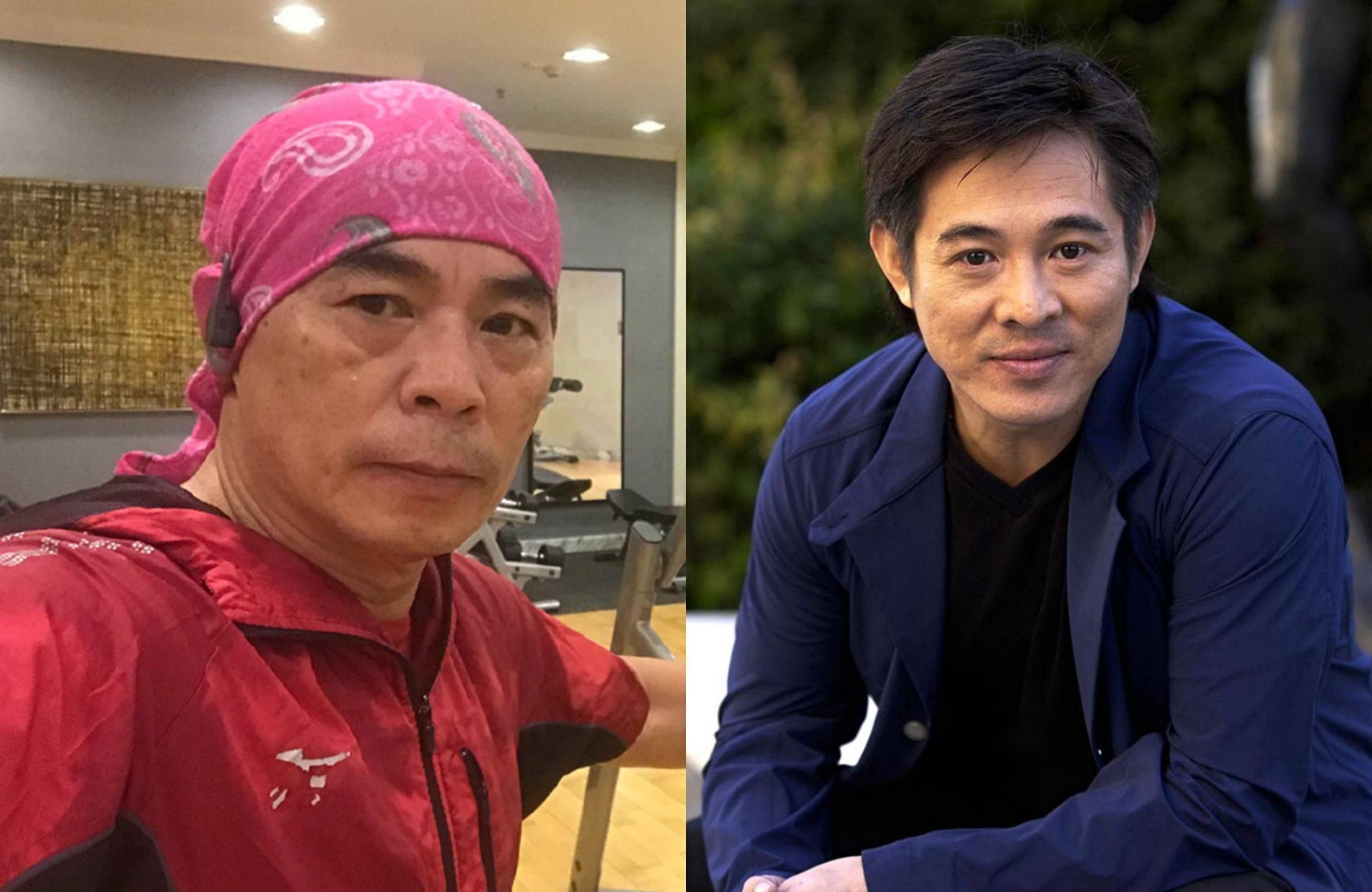 57岁"鬼脚七"晒旧照忆往事爆粗口,拍电影曾把李连杰的脸打到肿_熊欣欣