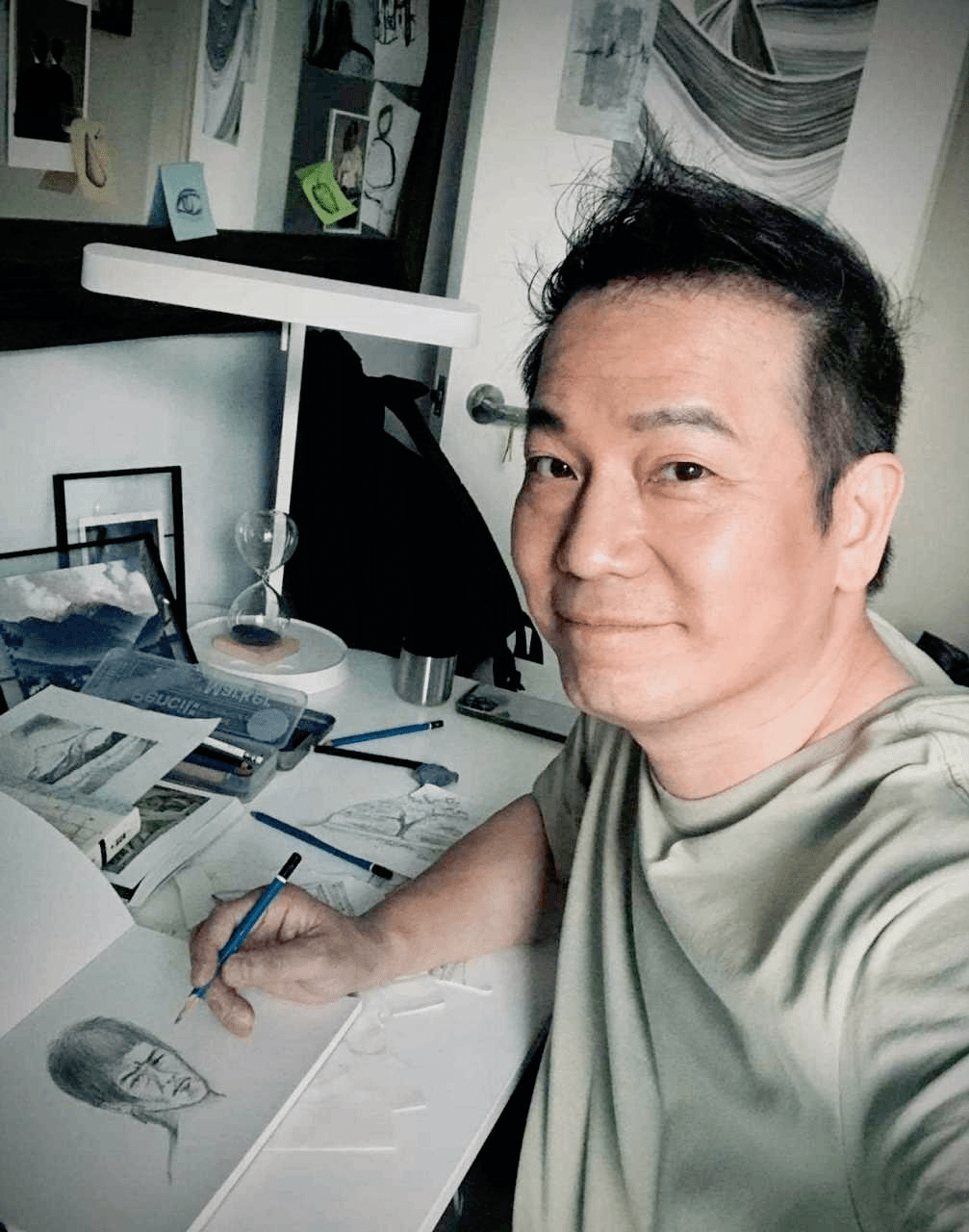 他高大俊猛,是李小龙粉丝,与太太两度结婚,youtube订阅量惊人_欧锦棠