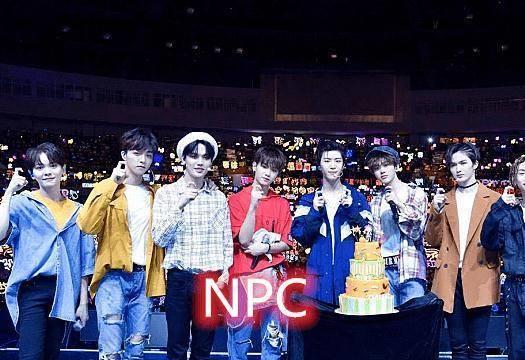 npc的专属手势,the9的专属手势,看到unine:看会没学会!