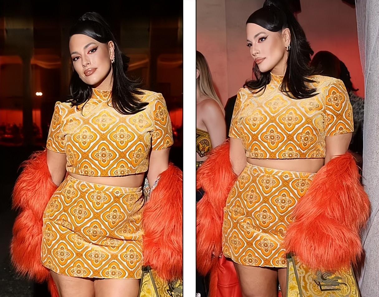 走秀的180斤大码超模太厉害了!