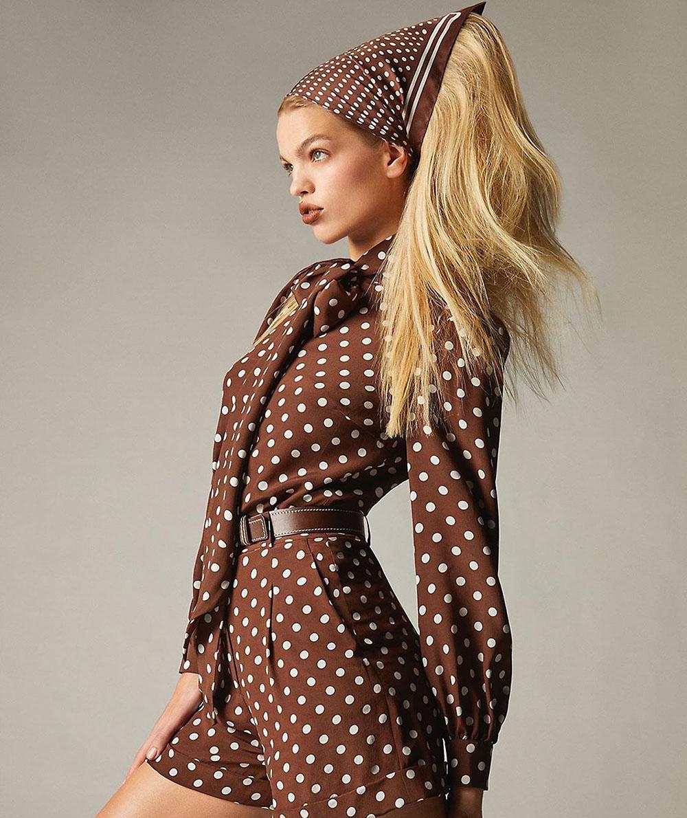 荷兰超模daphne groeneveld拍摄的时尚杂志大片