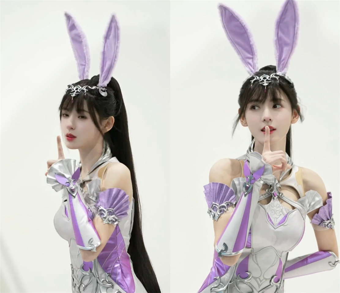 张予曦斗罗大陆2路透,白色长裙美若仙子下凡,吴宣仪造型被完爆_小舞