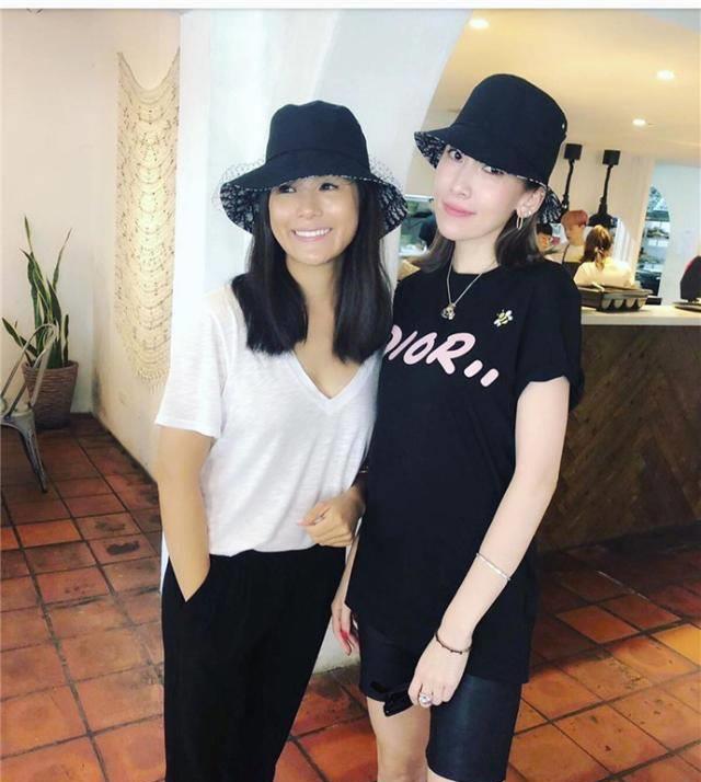 陈若仪送kimi上学后,和闺蜜一起聚会吃早餐_游泳_凯凯_照片