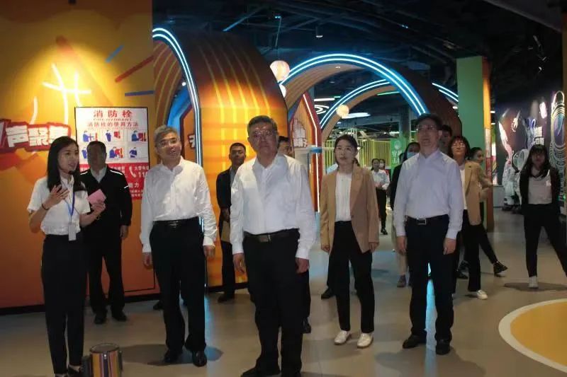 山东汶上县科技馆开馆仪式在汶水泉河畔举行|宽创国际科技馆设计_展厅