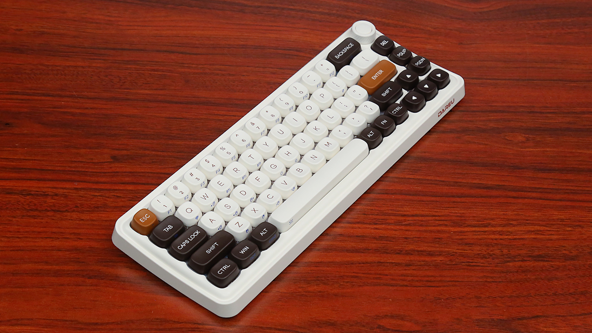 达尔优小方糖Z68三模机械键盘评测：精致又耐看