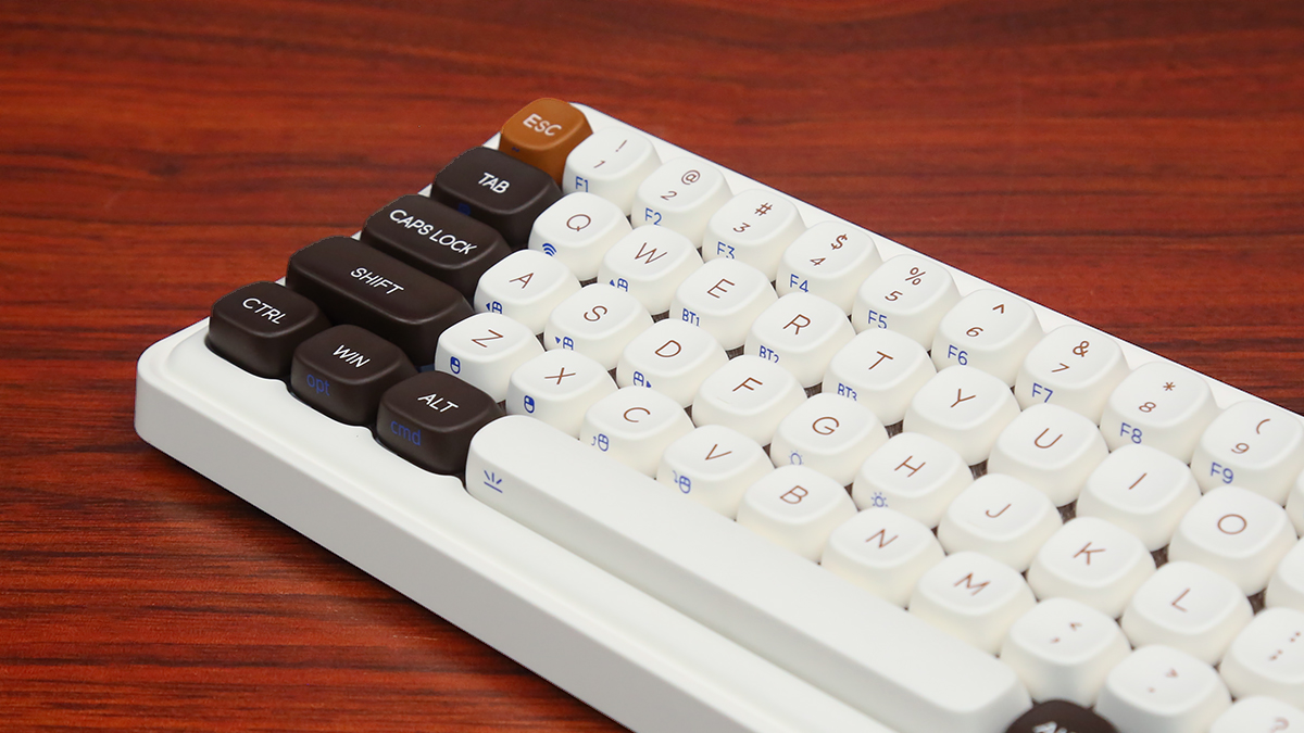 达尔优小方糖Z68三模机械键盘评测：精致又耐看