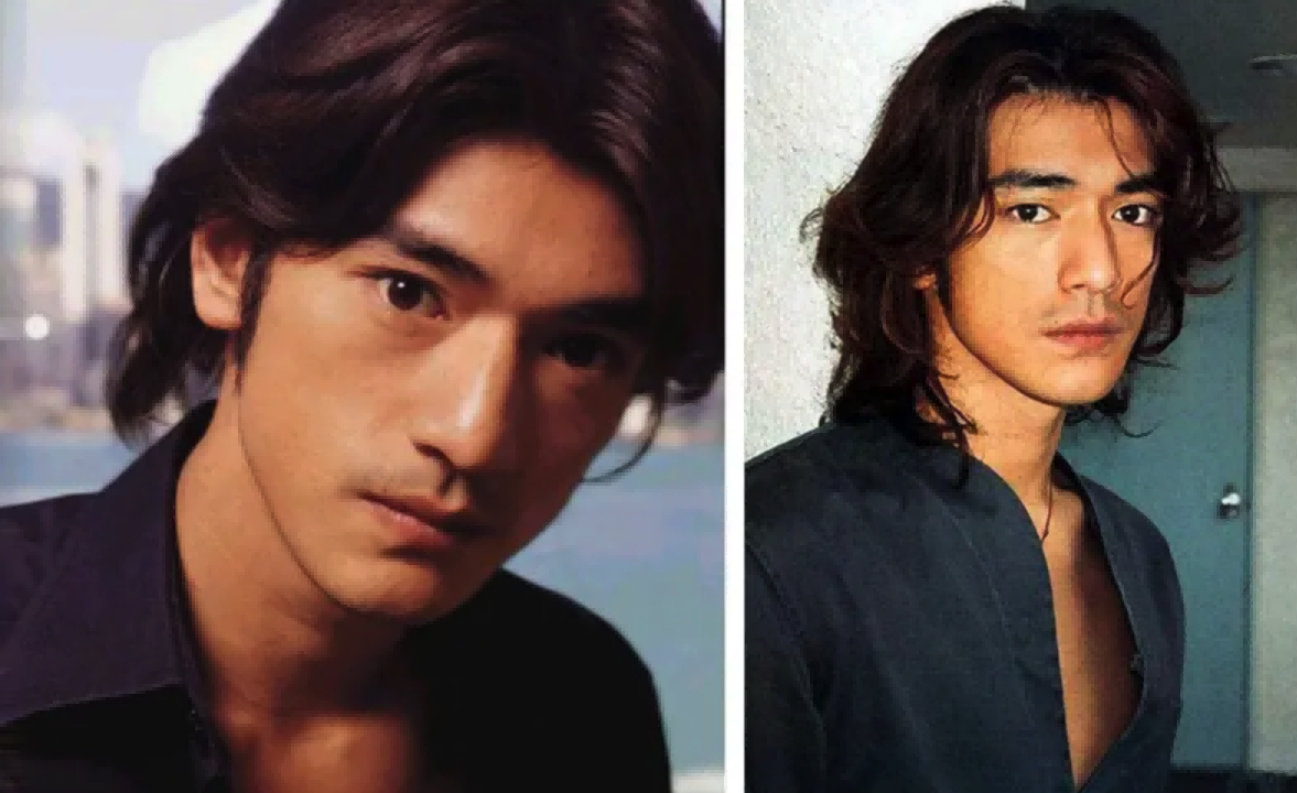 留长发却不娘的6位男明星,个个五官硬朗,野性又帅气_郑伊健_费翔_造型