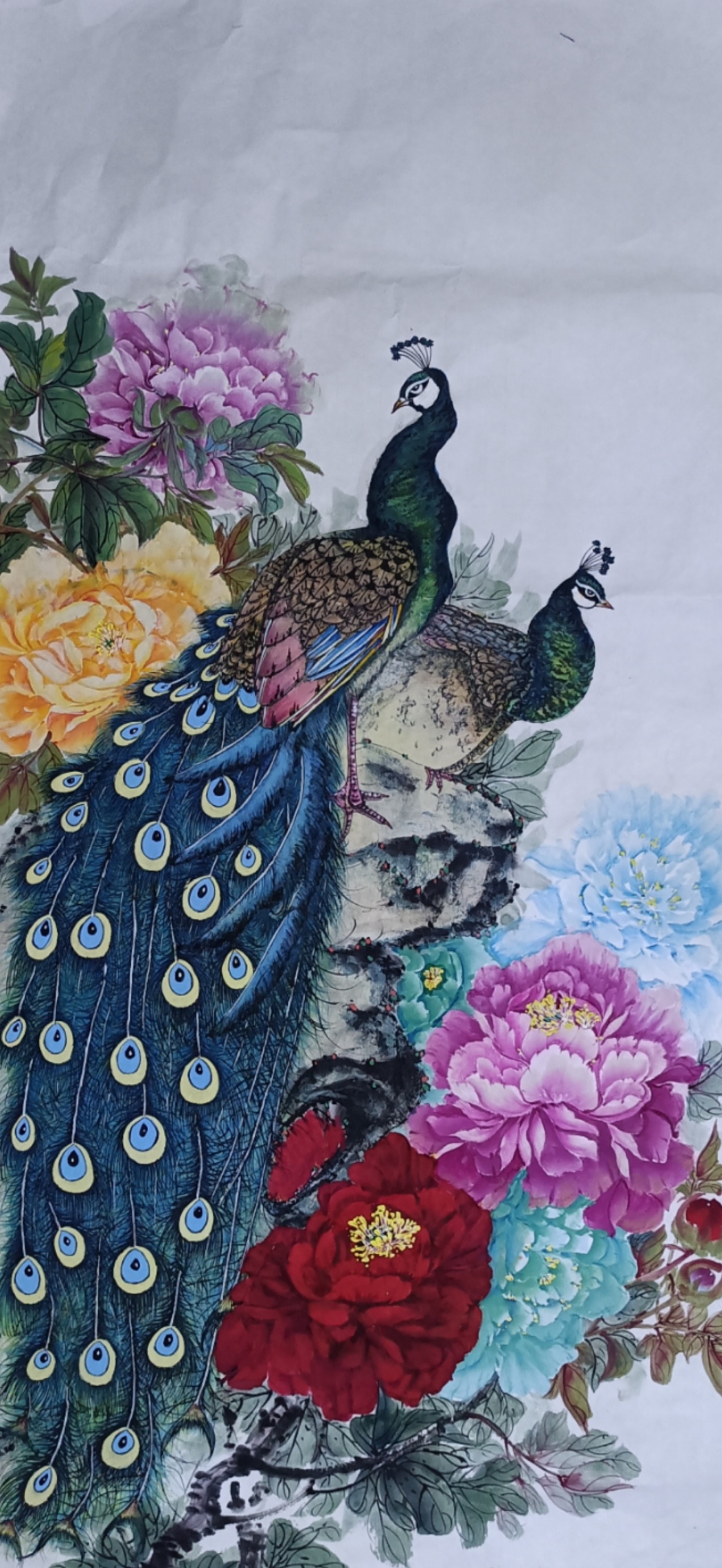 受父母的影响,自幼喜欢书画,先后拜魏建军和李晓明,王晔等为师学习